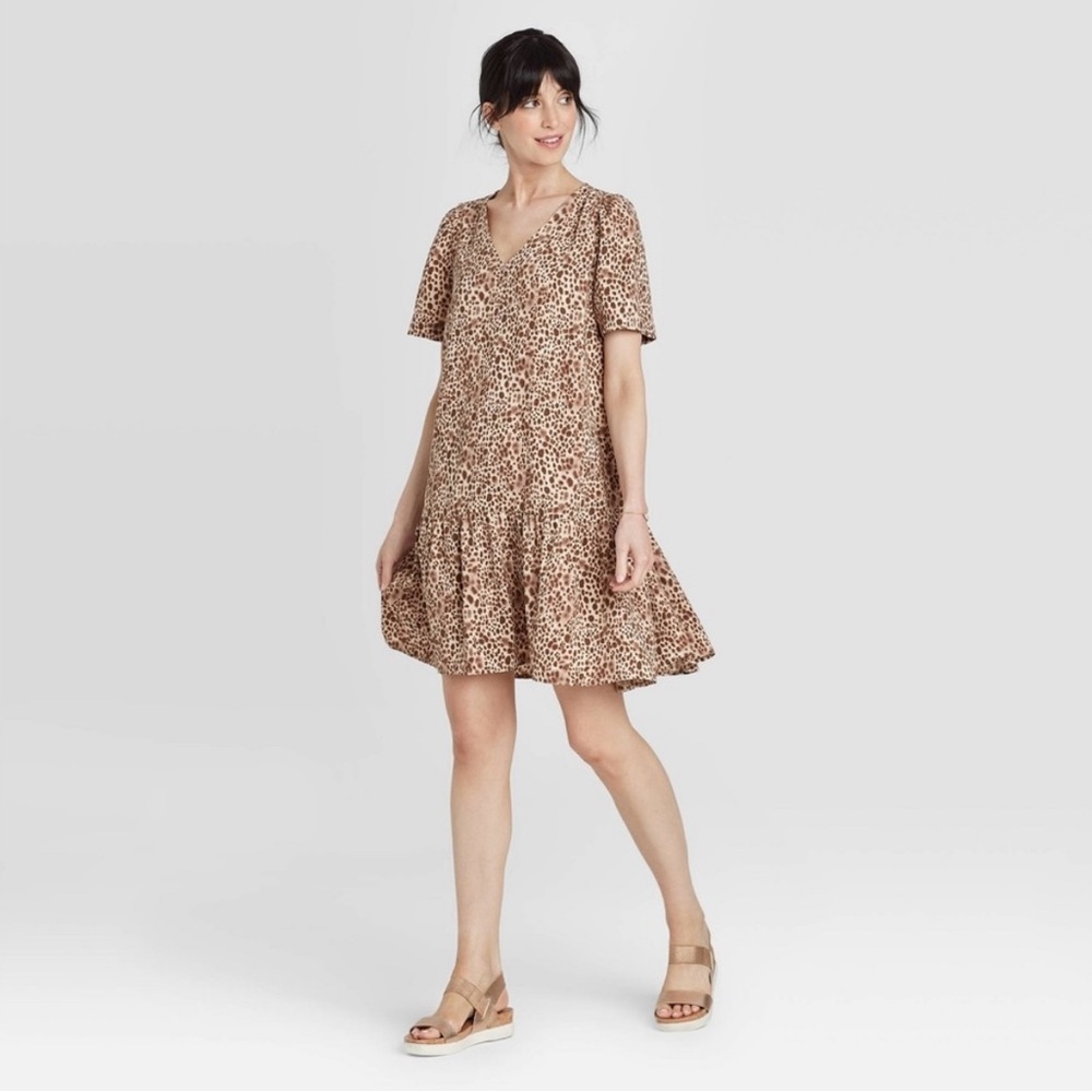 A New Day Chic Animal Print Dress